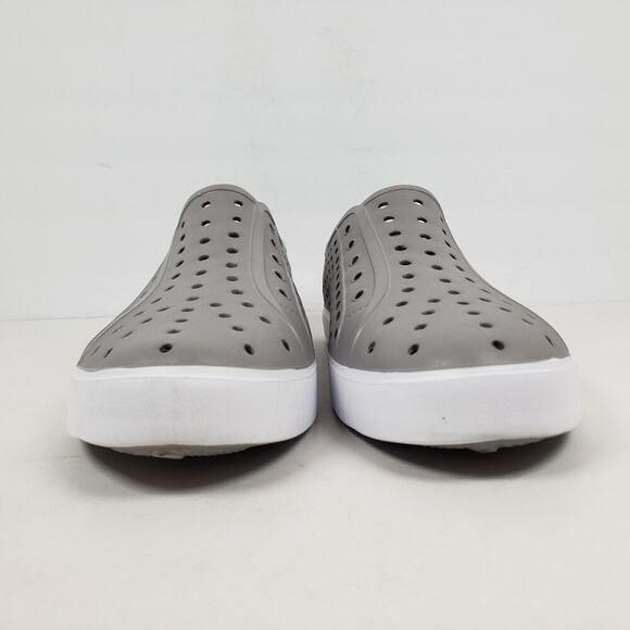 London Fog Bately Mens Size 12 Grey Slip On Casual Water Loafer Shoes LFM-Bately - Picture 6 of 11